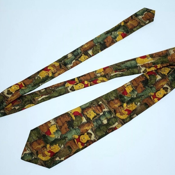 NS Disney Store Winnie the Pooh Hunny Jars Necktie - Picture 2 of 3